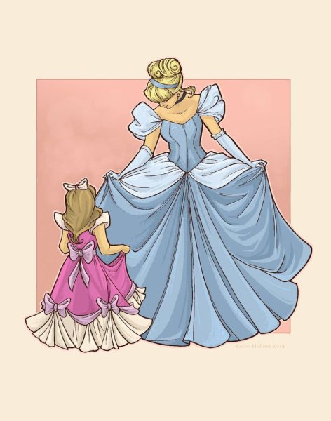 Современная Золушка рисунок