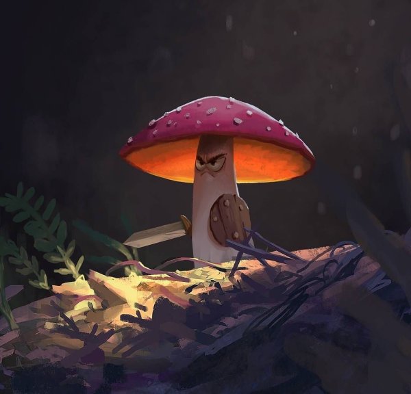 Эстетика мухомор инди КИД