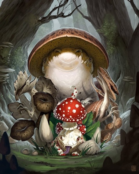 Мухомор арт