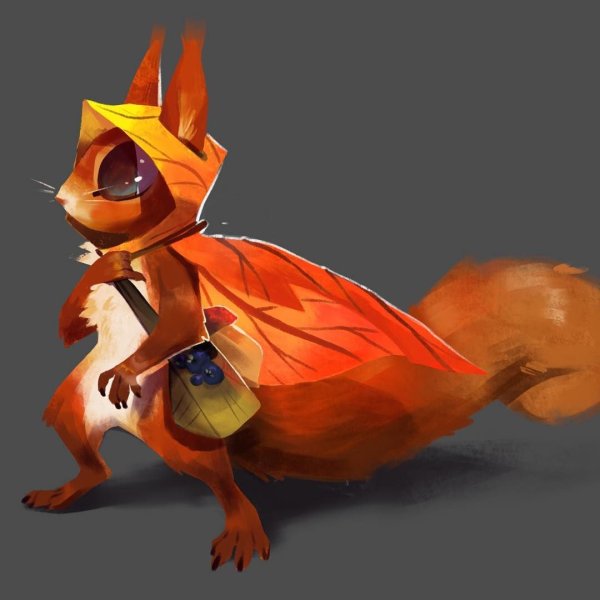 Антропоморфная белка