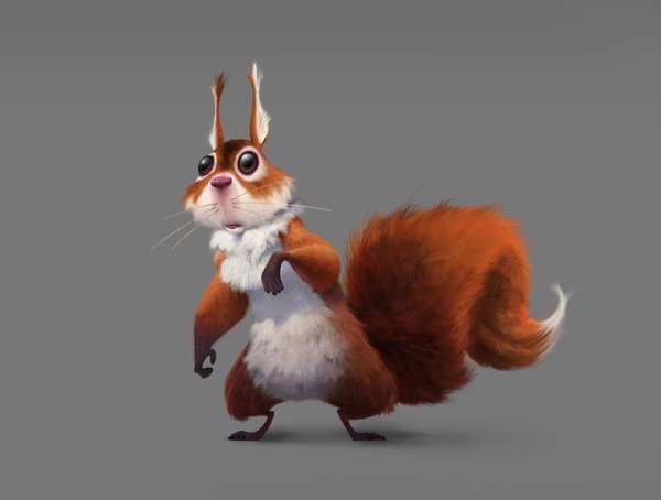 Белка арт фэнтези