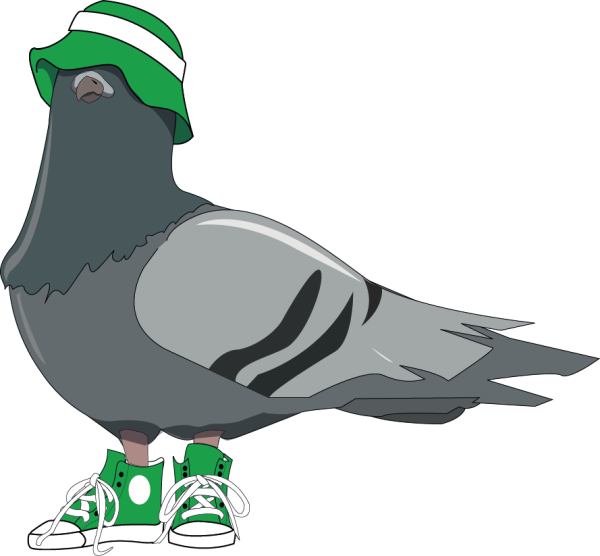 Голуби мультяшные