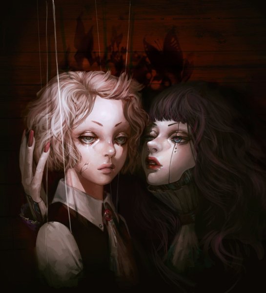 Девушка кукла арт