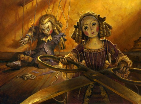 Механическая кукла арт фэнтези