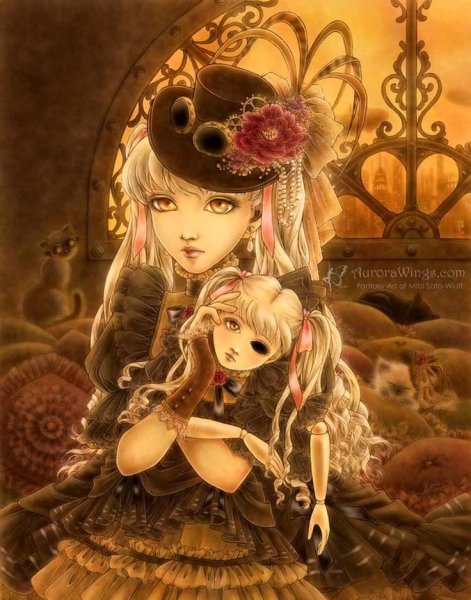 Девочка кукла арт