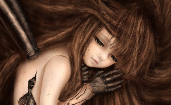 Девушка кукла арт