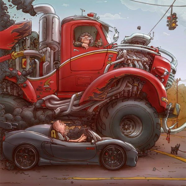 Художник Михал Дзекан (Michal Dziekan)