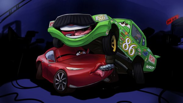 Молния Маккуин и Салли Rule 34