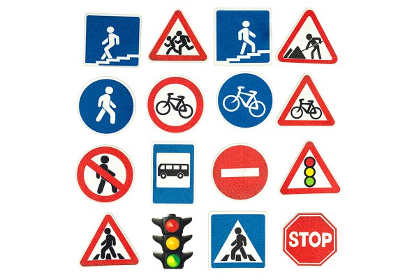 Автодорожные знаки для детей