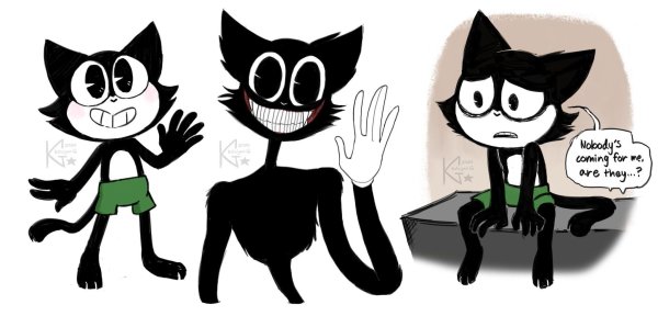 Кот Феликс хоррор