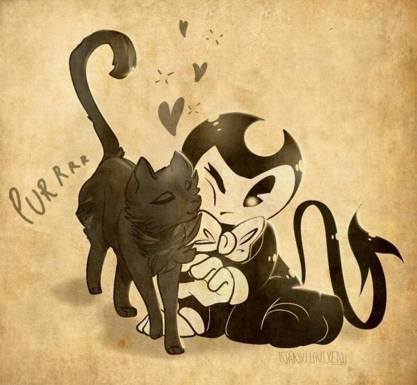 БЕНДИ И чернильная машина кот