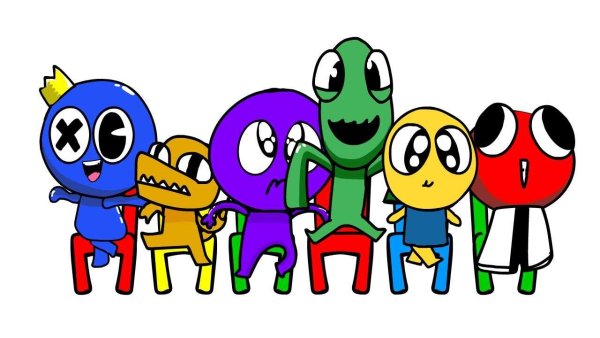 Радужные друзья персонажи