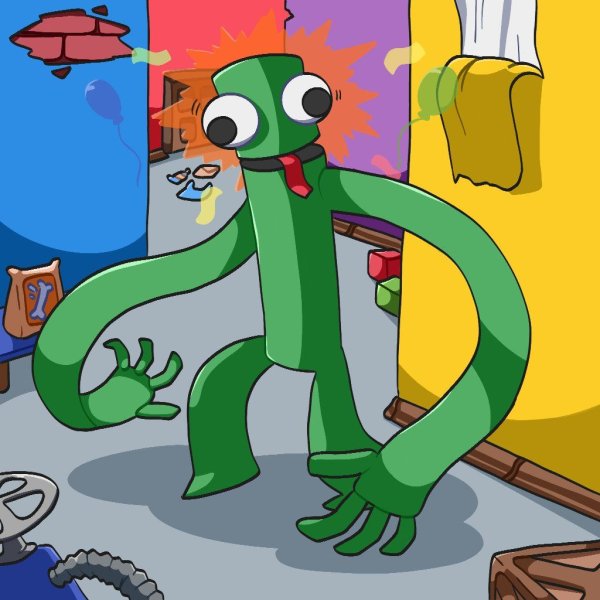 Green из Rainbow friends