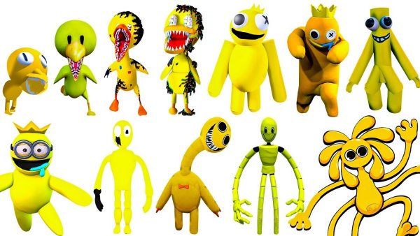 Радужные друзья монстры