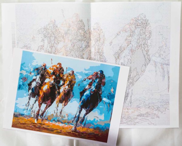 Картины по номерам марки