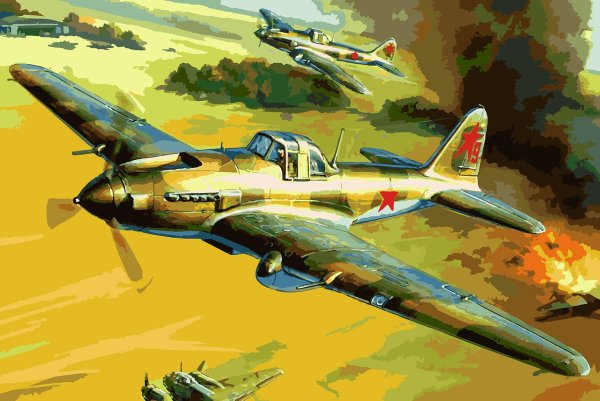 Самолёт ил-2 Штурмовик