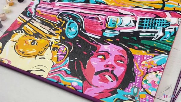 Картина по номерам страх