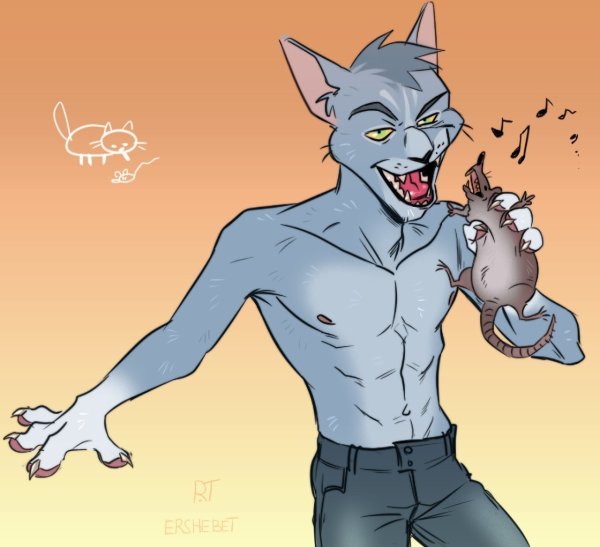 Хуманизация Тома и Джерри шип