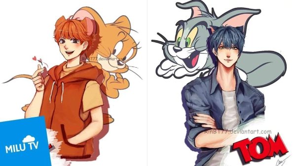 Том в стиле аниме