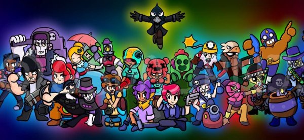 Brawl Stars герои вместе