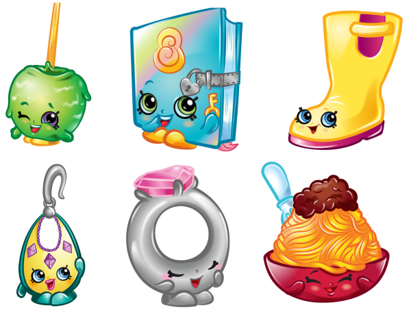 Шопкинсы цветные