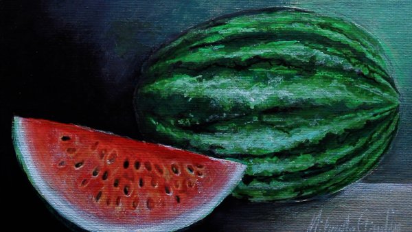 Арбуз арт
