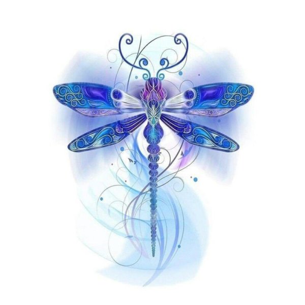 Стрекоза орнамент