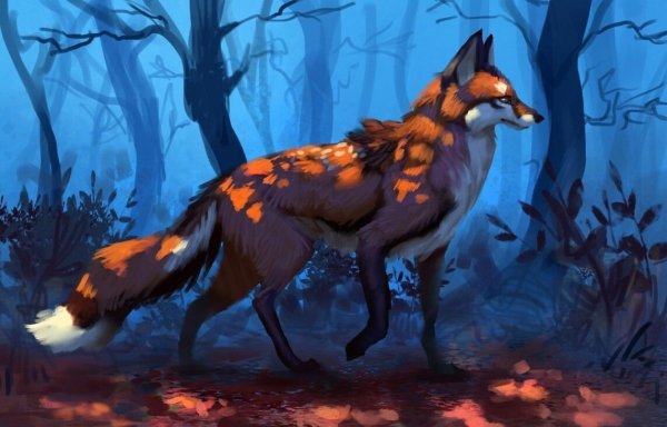 Верфоксы лисы-оборотни