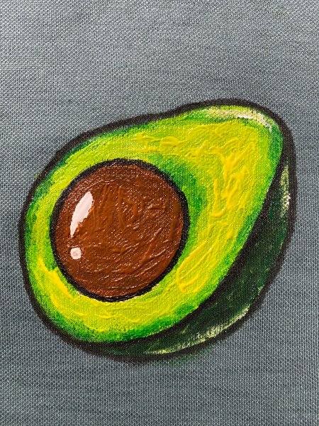 Авокадо рисунок