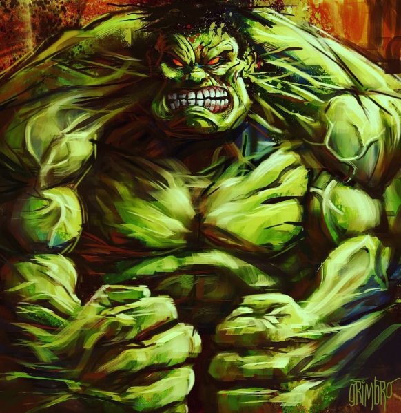 Халк злой Марвел