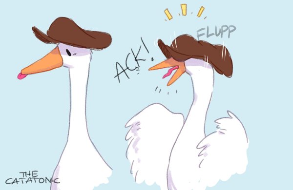 Untitled Goose game арты