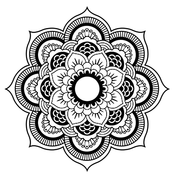 Тату узоры Мандала