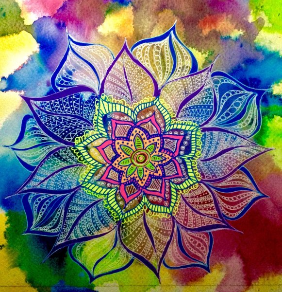 Мандалатерапия психология арт терапия