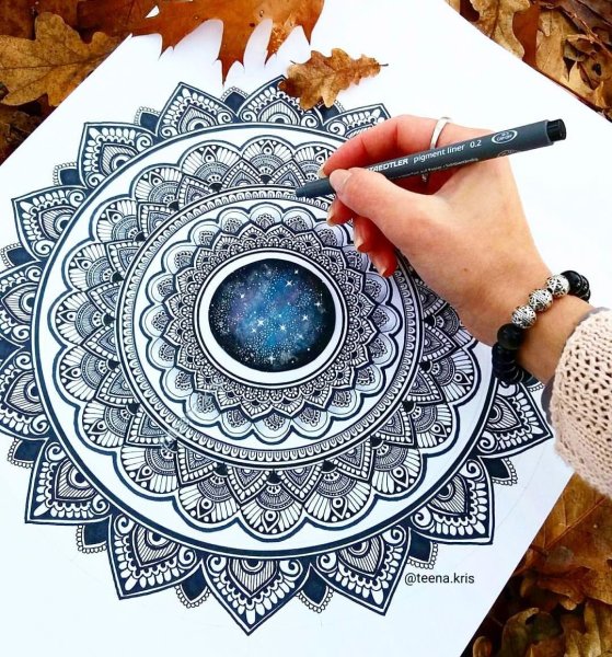 Рисование мандал