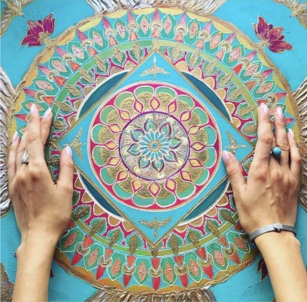 Мандала арт терапия