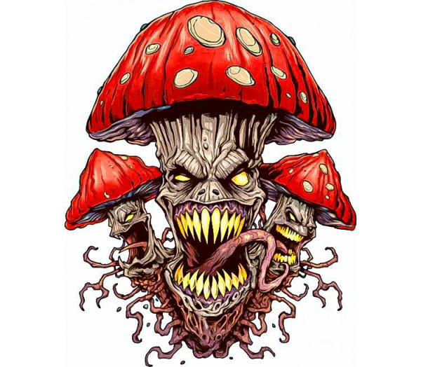 Страшный мухомор