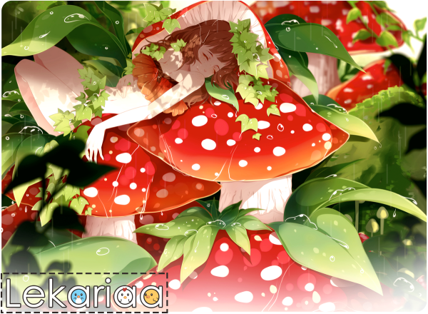 Девочка мухомор