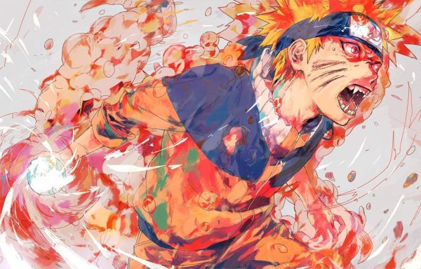 Ханахаки Наруто Узумаки арт