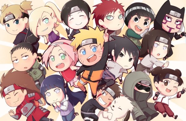 Герои аниме Наруто