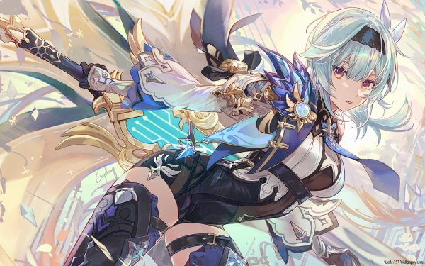 Эола Геншин Импакт арты