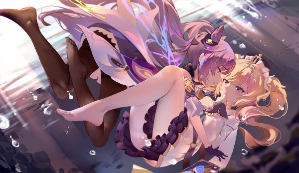 Барбара Геншин арт