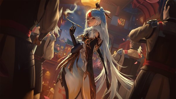 Геншин Импакт нин Гуан арты