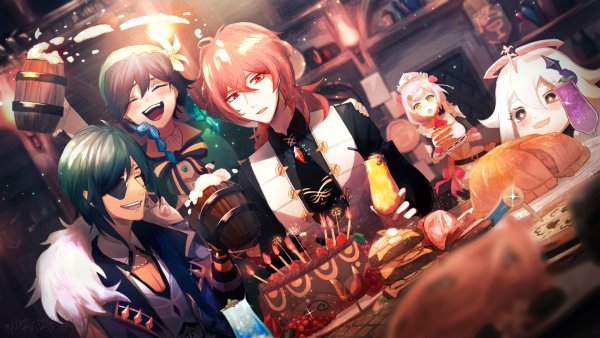 Дилюк Геншин