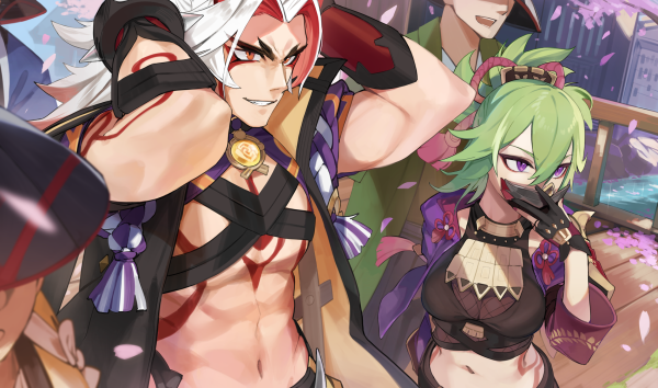 Итто Геншин арт