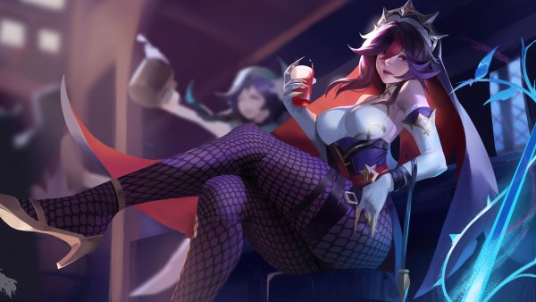 Розария Геншин арт