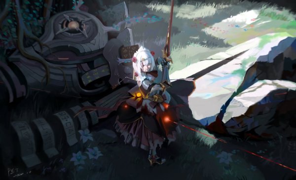 Ноэль Геншин Импакт арт