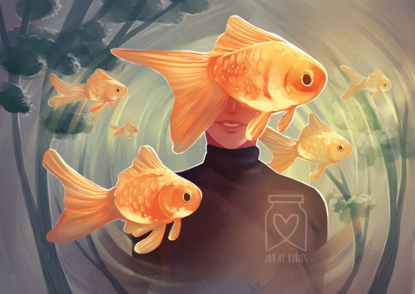 Постер рыбки