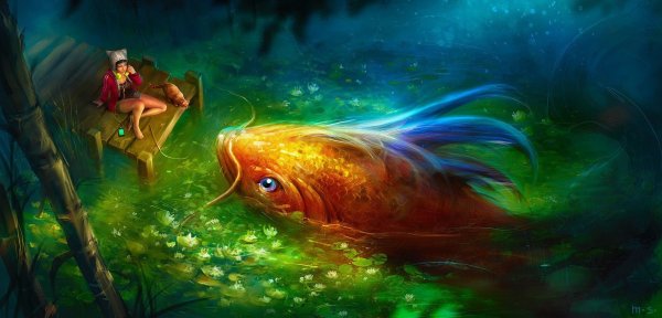 Сказочная рыба
