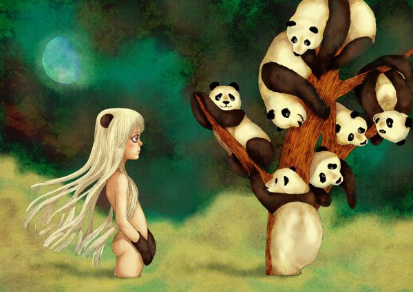 Девушка Панда
