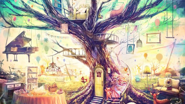 Сказочное дерево